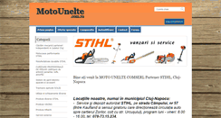 Desktop Screenshot of motounelte.com.ro